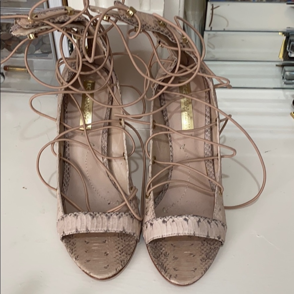 BCBG strapping heels